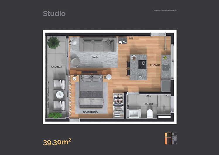 Planta do MM536 — opção 2