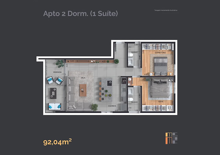 Planta do MM536 — opção 4